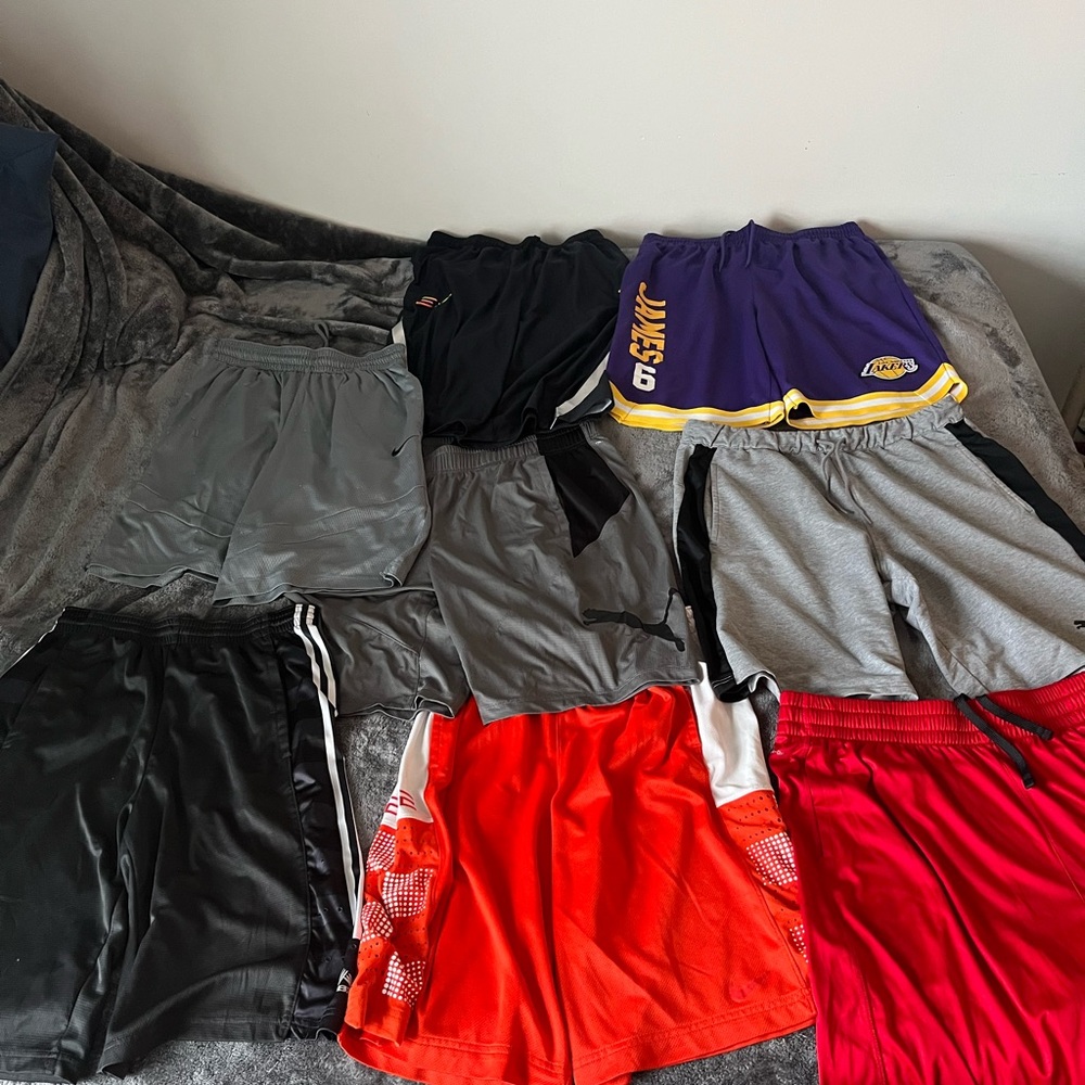 Men’s Athletic Shorts Lot